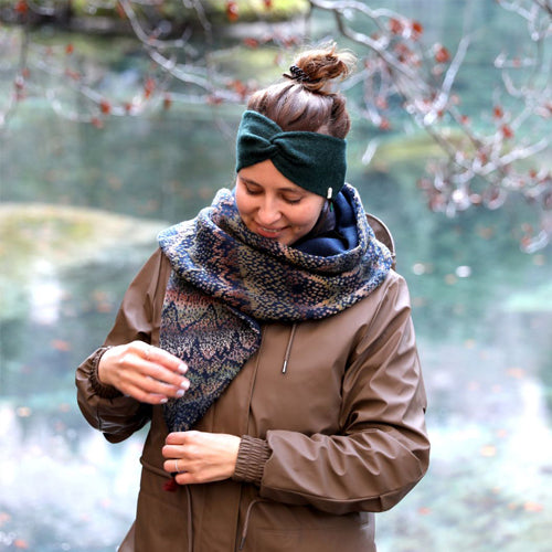 Schal Herbstflüstern in den Bergen